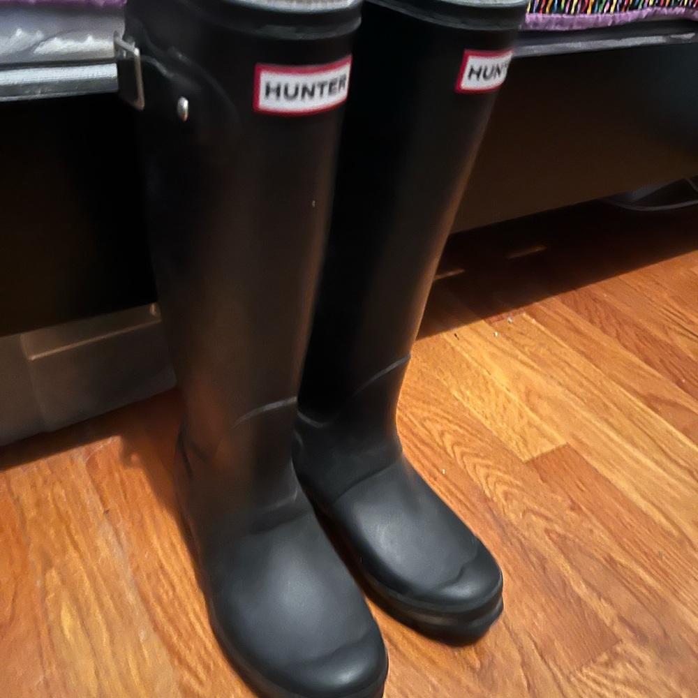 Hunter rain boots